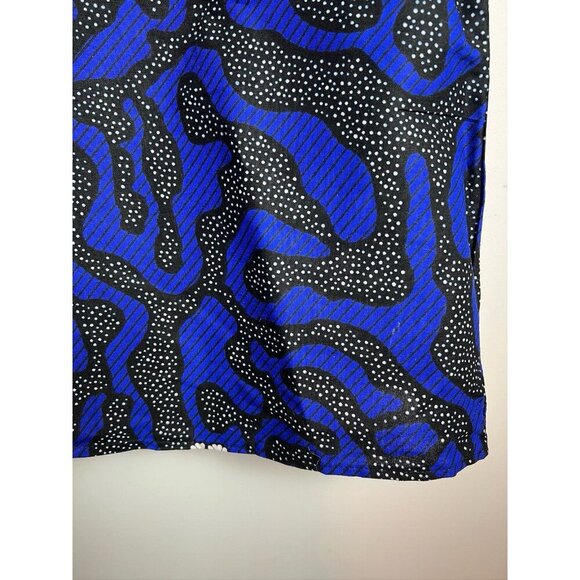 Nigerian Skirt African Maxi Skirt Blue - Picture 2 of 10